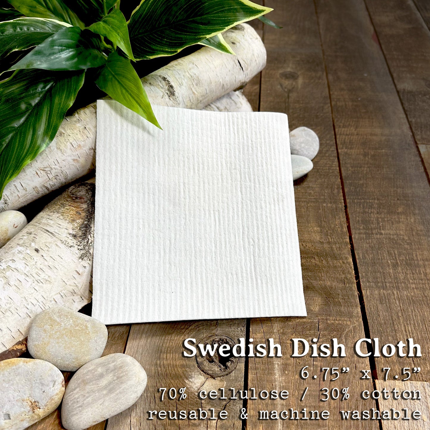 Fall Leaves - 2pk Eco Swedish Dishcloth